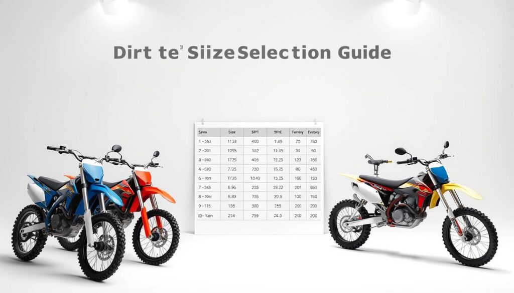 Dirt Bike Size Selection Guide