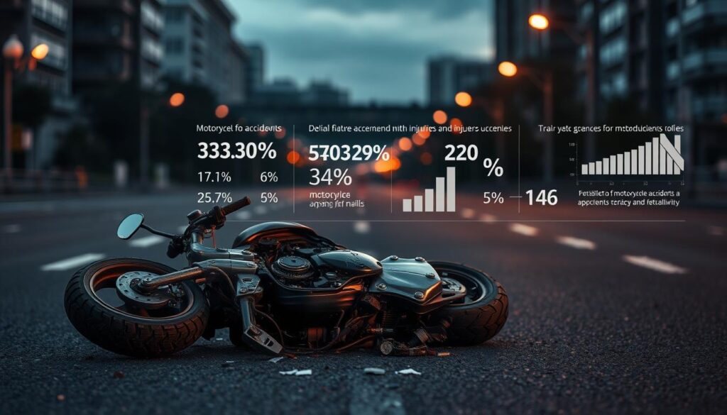 number of motorcycle accidents